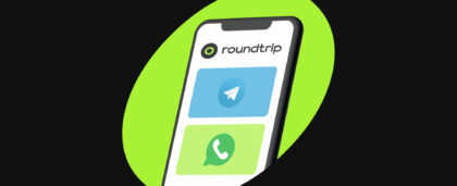 Roundtrip Can Now Support You in More Ways! Chat With Us Via Telegram or WhatsApp